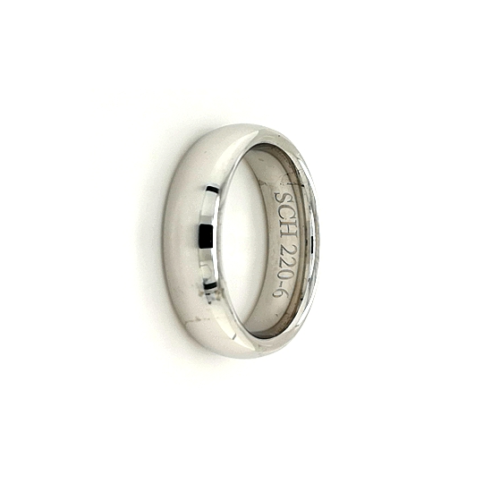 Klassisk ring 220-6mm vitguld