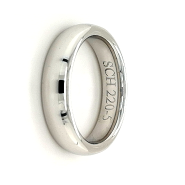Klassik vitguld ring 220-5mm