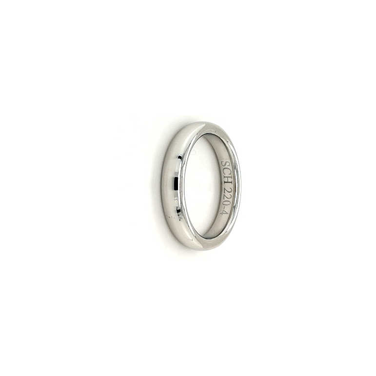 Klassisk ring 220-4mm vitguld Klassisk ring 220-4mm vitguld