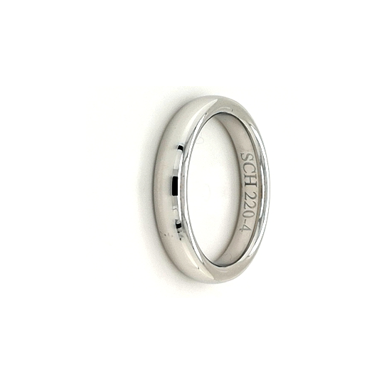 Klassisk ring 220-4mm vitguld