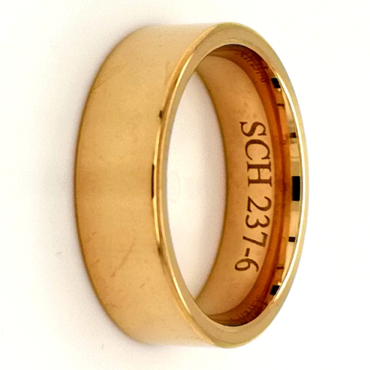 Modern ring 237-6mm rödguld