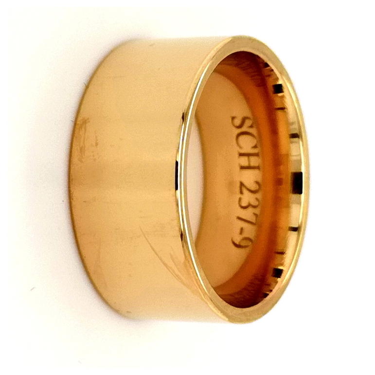 Modern ring 237-9mm rödguld Modern ring 237-9mm rödguld