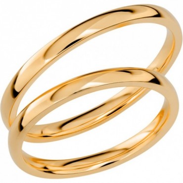 Schalins SR1029 Röd & Vitguld 2 mm