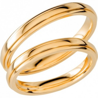 Schalins SR1031 Röd & Vitguld 3 mm