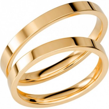 Schalins SR1037 Röd & Vitguld 2.5 mm