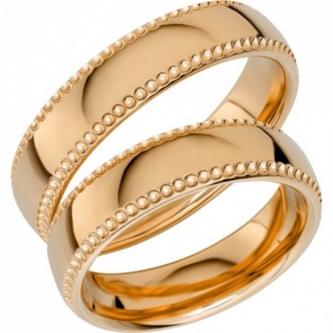 Schalins Reflection01 Röd & Vitguld 5.5 mm