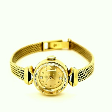 Omega dam armbandsur 18 band och boett