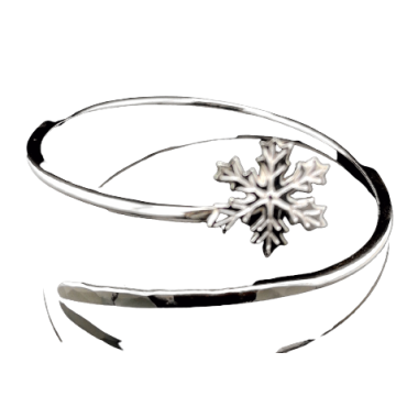 Armband vinter symbol snökristall ”snöflinga”