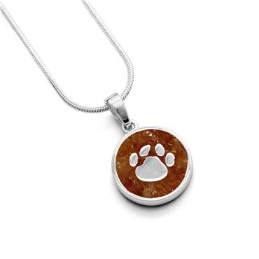 Hängsmycke Pendant Lucky Dog Amber Sand