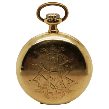 Omega savonet fickur 14k guld från 1921
