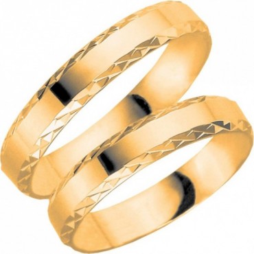 Schalins 61 Rödguld 4mm