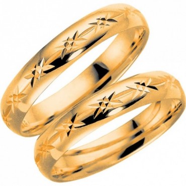 Schalins 91 Rödguld 4mm