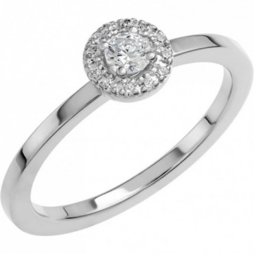 Schalins Love03 G18K Vitguld