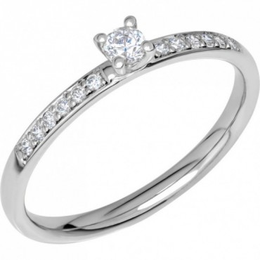 Schalins Glint A02 G18K Vitguld