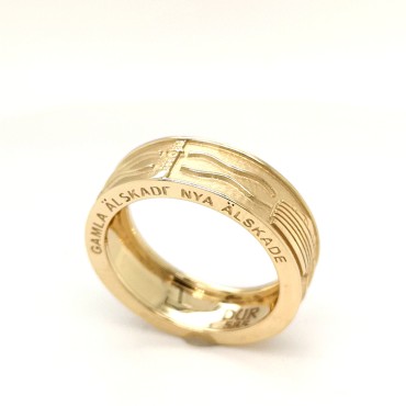 Nya kiruna ringen guldring