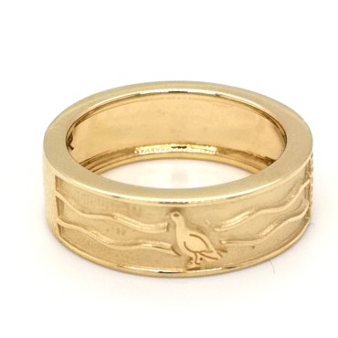 Nya kiruna ringen guldring