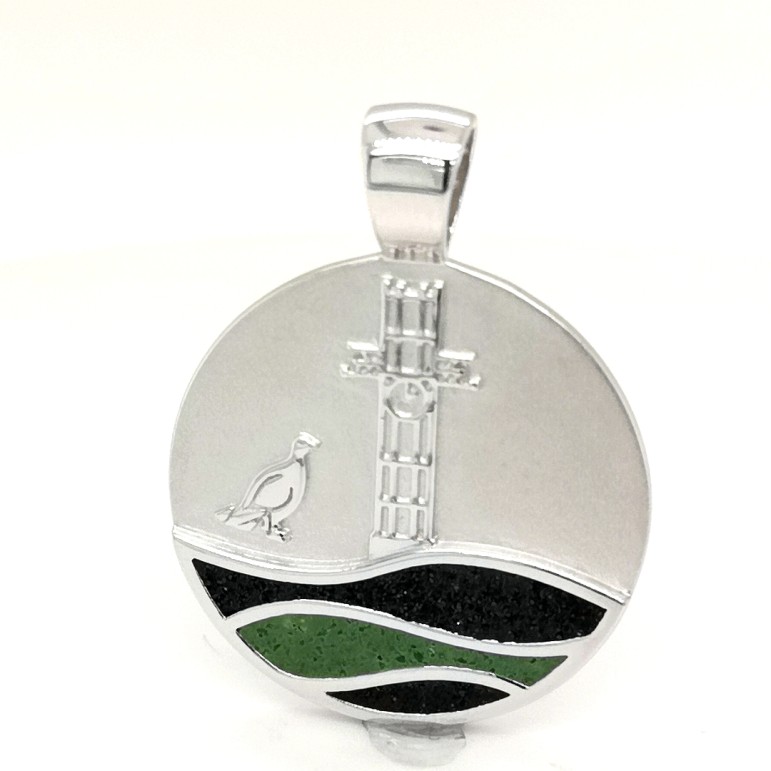 Kiruna hänget med ripan och stadsklockan Kiruna hänget med ripan och stadsklockan