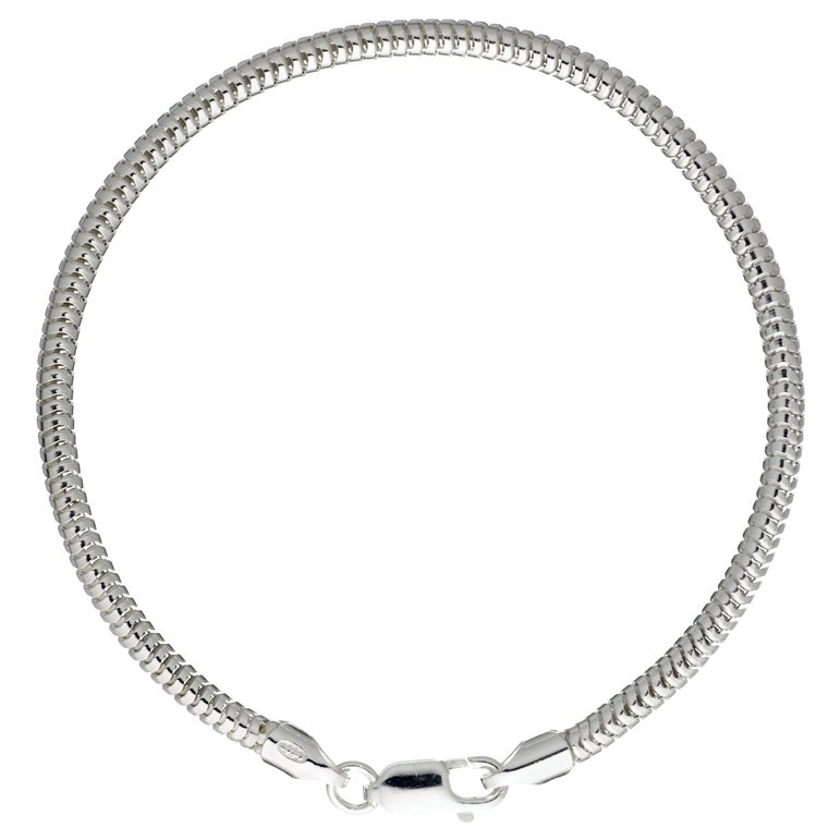 Schlangenarmband dick 3 mm 925er Silber Schlangenarmband dick 3 mm 925er Silber