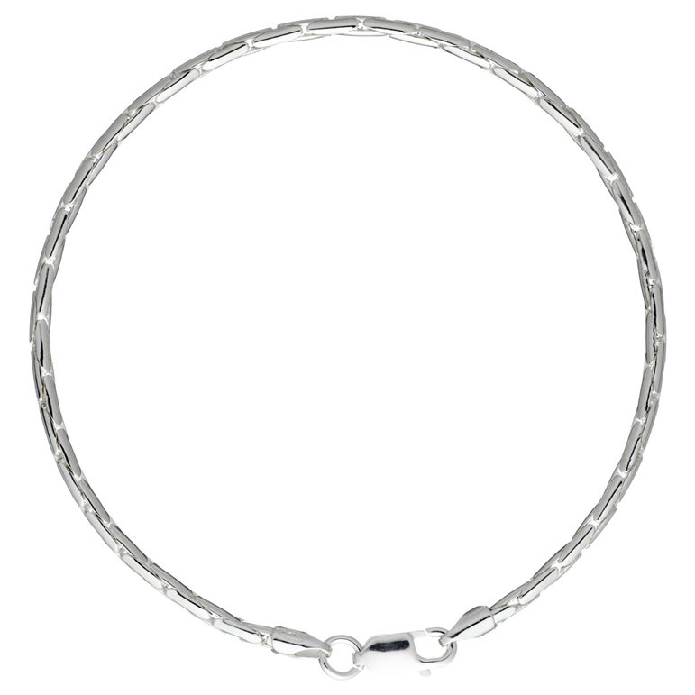 Haferkornarmband ca. 18.5 cm 925er Silber Haferkornarmband ca. 18.5 cm 925er Silber