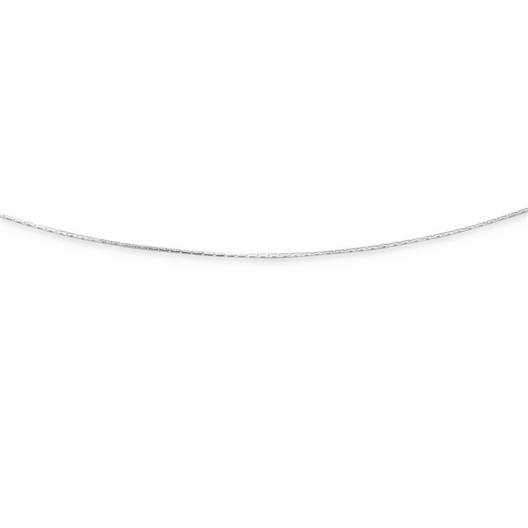 Kette "Haferkorn, rhodiniert" Kette "Haferkorn, rhodiniert"