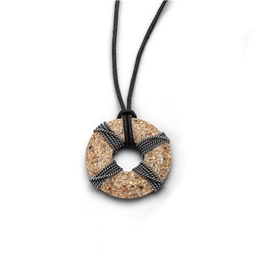 Kette "Rettungsring" Sand