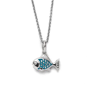 Kette "Fisch 2.0" Steinsand