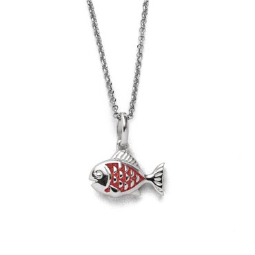 Kette "Fisch 2.0" Koralle