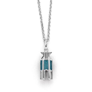 Kette "Kap Norderney" Steinsand blau