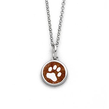 Kette "Lucky Dog" Bernsteinsand