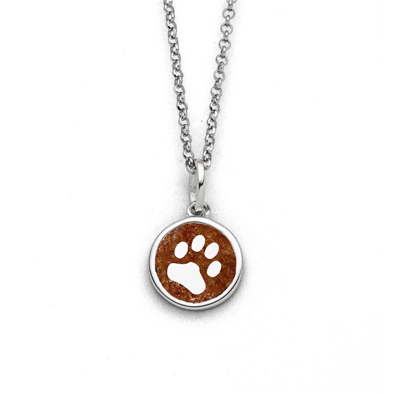 Kette "Lucky Dog" Bernsteinsand