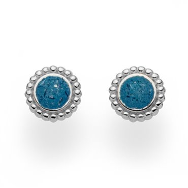 Ohrstecker "Strandzauber blau"