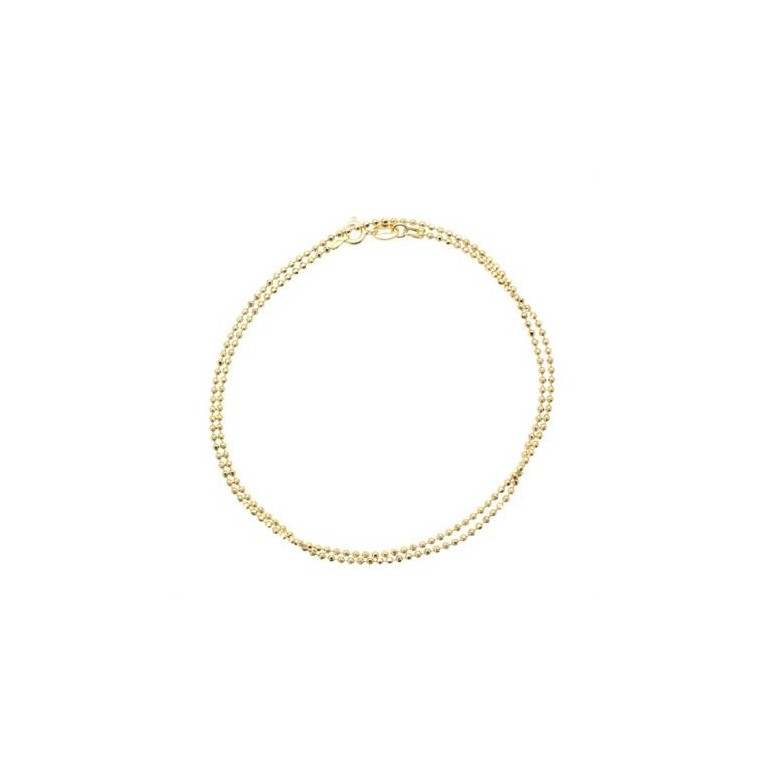 Halskedja Kullänk- förgylld k2190 Halskedja Kullänk- förgylld k2190