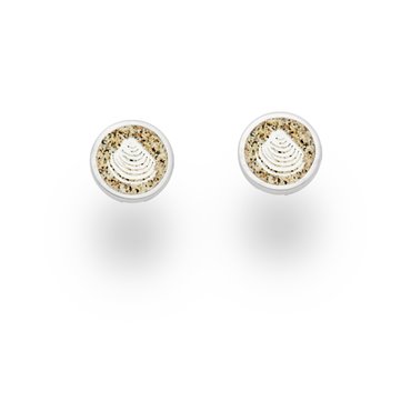 Ohrring "Muschel" 8 mm