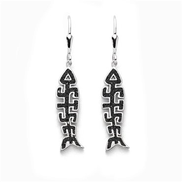 Ohrhänger Fischgräte Ostsee