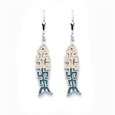 Ohrhänger Fischgräte Ostsee