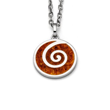 Anhänger "Bernsteinspirale 2.0"