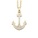 Anhänger "Sandanker" vergoldet