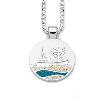 Anhänger Ebbe & Flut "Kutter" Strandsand/Steinsand