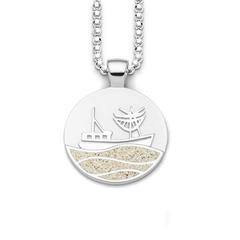 Anhänger Ebbe & Flut "Kutter" Strandsand