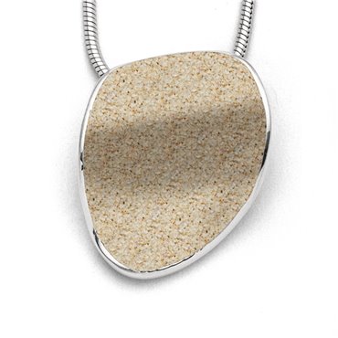 Anhänger "Sandinsel" Strandsand