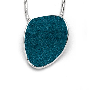 Anhänger "Blaue Lagune" bl. Steinsand