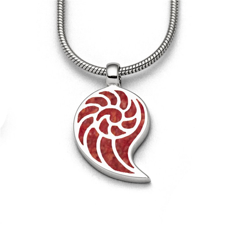 Anhänger "Korallennautilus" klein