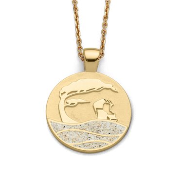 Anhänger Ebbe & Flut "Strandsand Logo" Strandsand