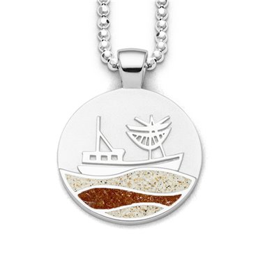 Anhänger Ebbe & Flut "Kutter" Strandsand/Bernsteinsand