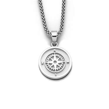Anhänger "Kompassrose 2.0" hell