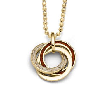 Anhänger "Marina 2.0 " vergoldet