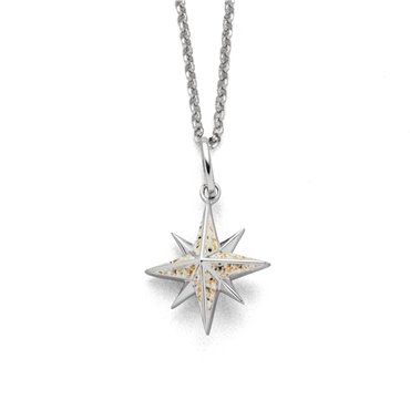 Anhänger "Kompassrose" Strandsand