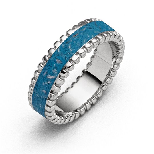 Ring "Strandzauber blau"