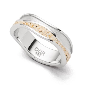 Ring "Ebbe&Flut" Strandsand
