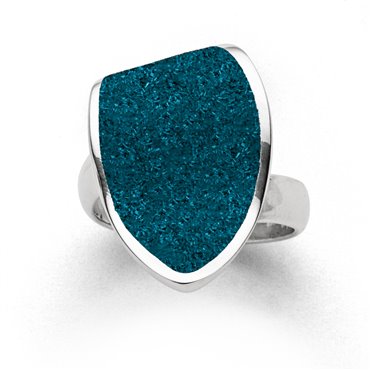 Ring "Blaue Lagune" Steinsand
